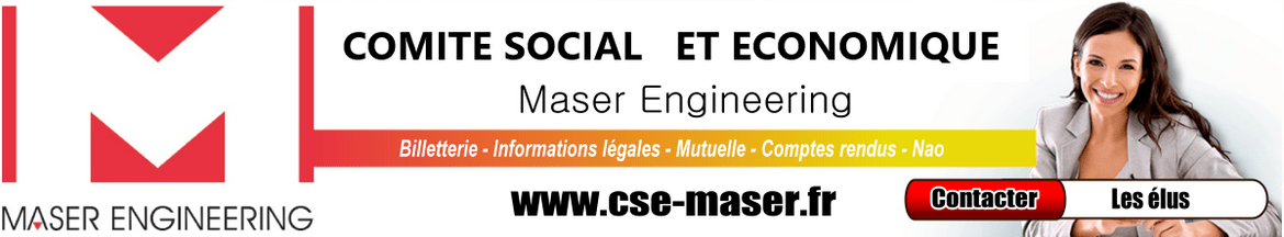 COMITE SOCIAL ET ECONOMIQUE MASER (CSE) Logo